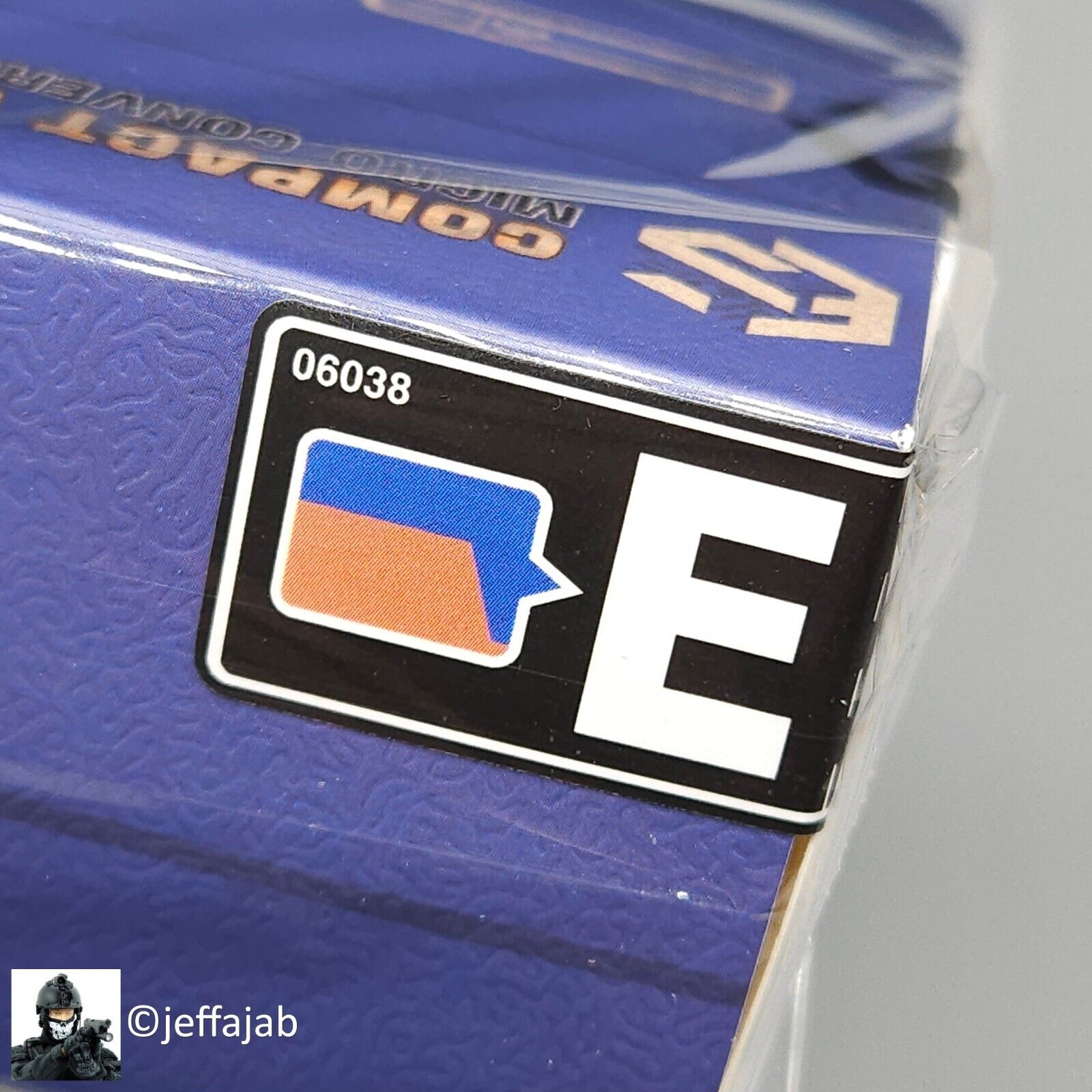 1:6 scale Easy & Simple Compact Weapons #1 - Micro Conversion Set E Blue PDW