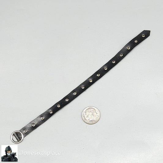 1:6 Triad Toys Female Black Leather Like Studded Belt for 12" Figures