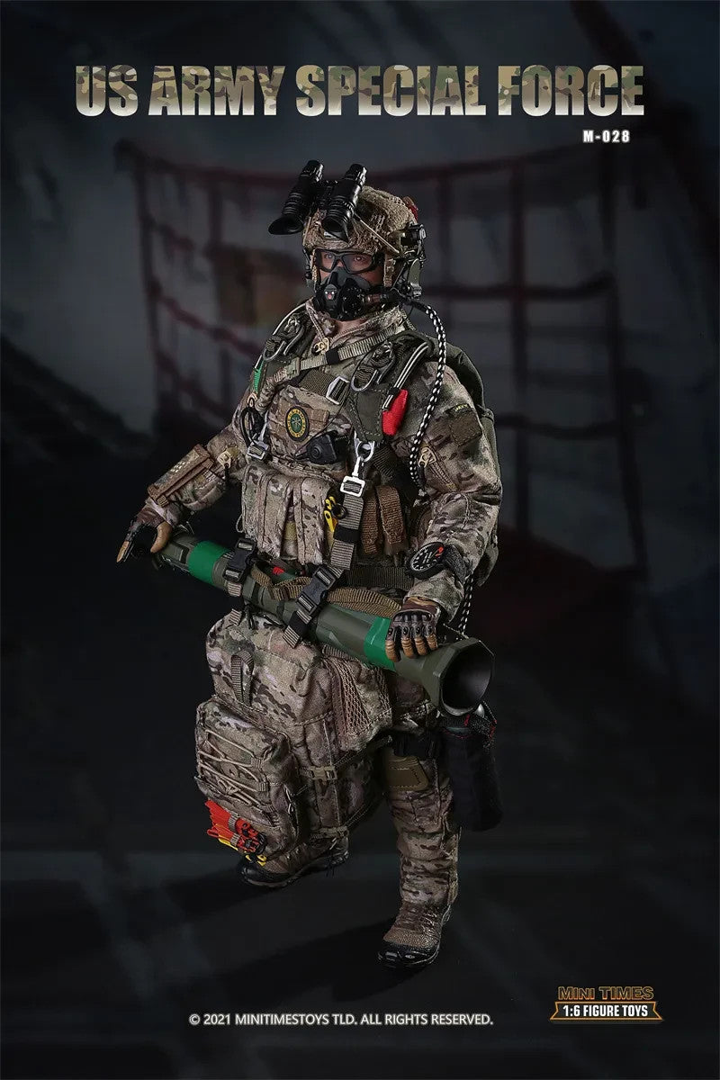 1:6 Mini Times US Army Special Forces HALO Multicam Uniform for 12" Figures M028