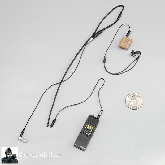 1:6 scale Easy & Simple Coalition Forces SAS Special Radio for 12" Figures