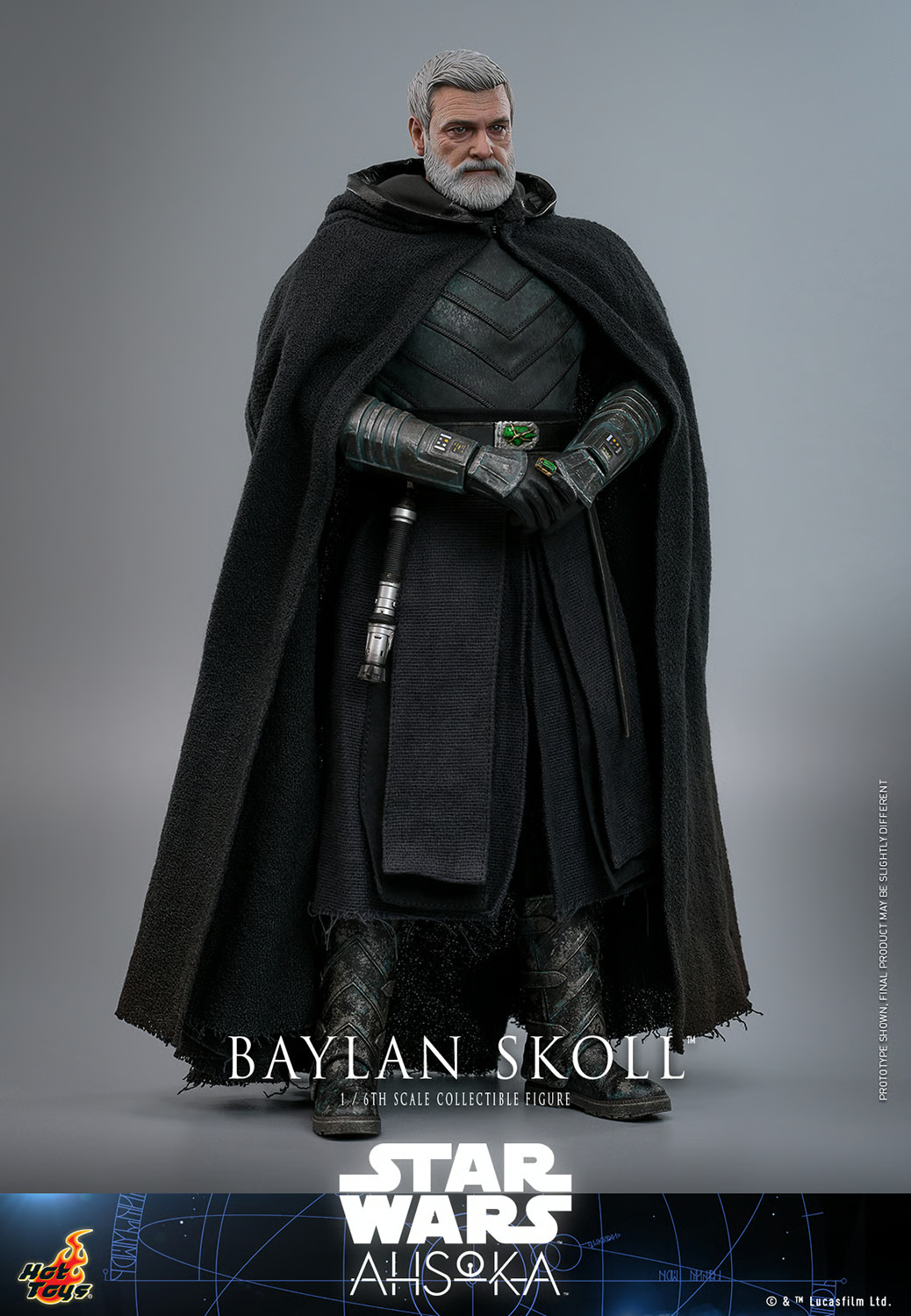 1:6 scale Hot Toys Star Wars Ahsoka Baylan Skoll 12" Action Figure TMS125