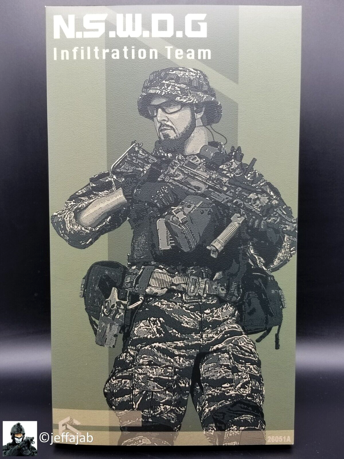 1:6 scale Easy & Simple N.S.W.D.G Infiltration Team Version A 12" Figure 26051A