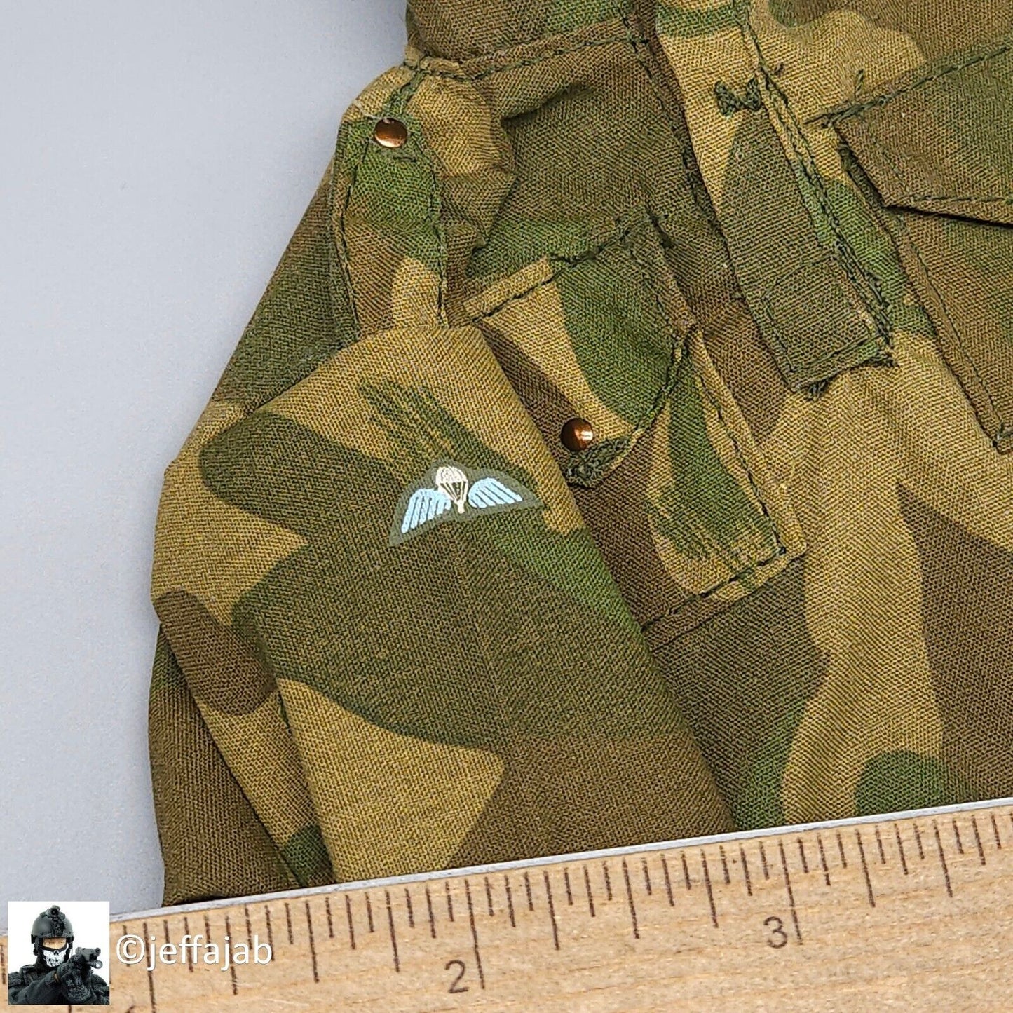 1:6 scale Ultimate Soldier WWII British Paratrooper Smock for 12" Figures