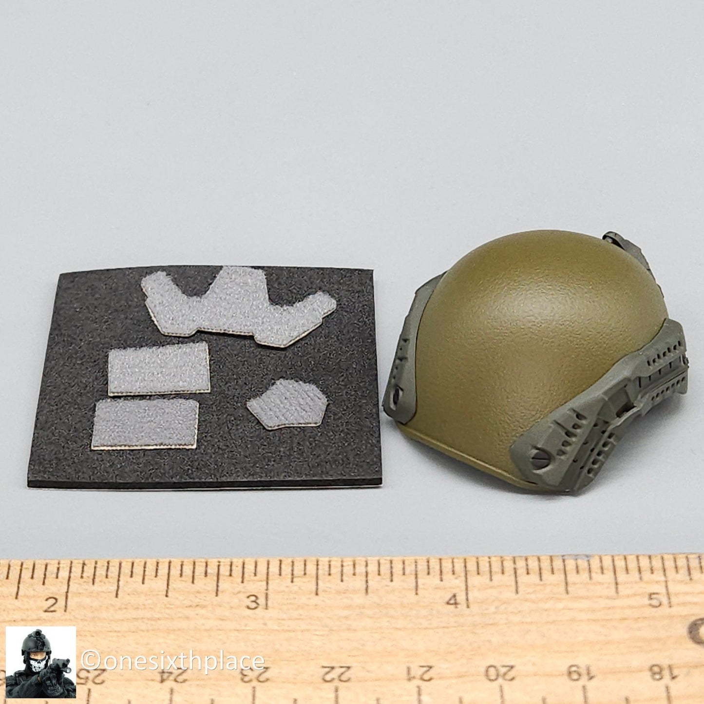 1:6 Easy & Simple PMC Green Helmet for 12" Figures