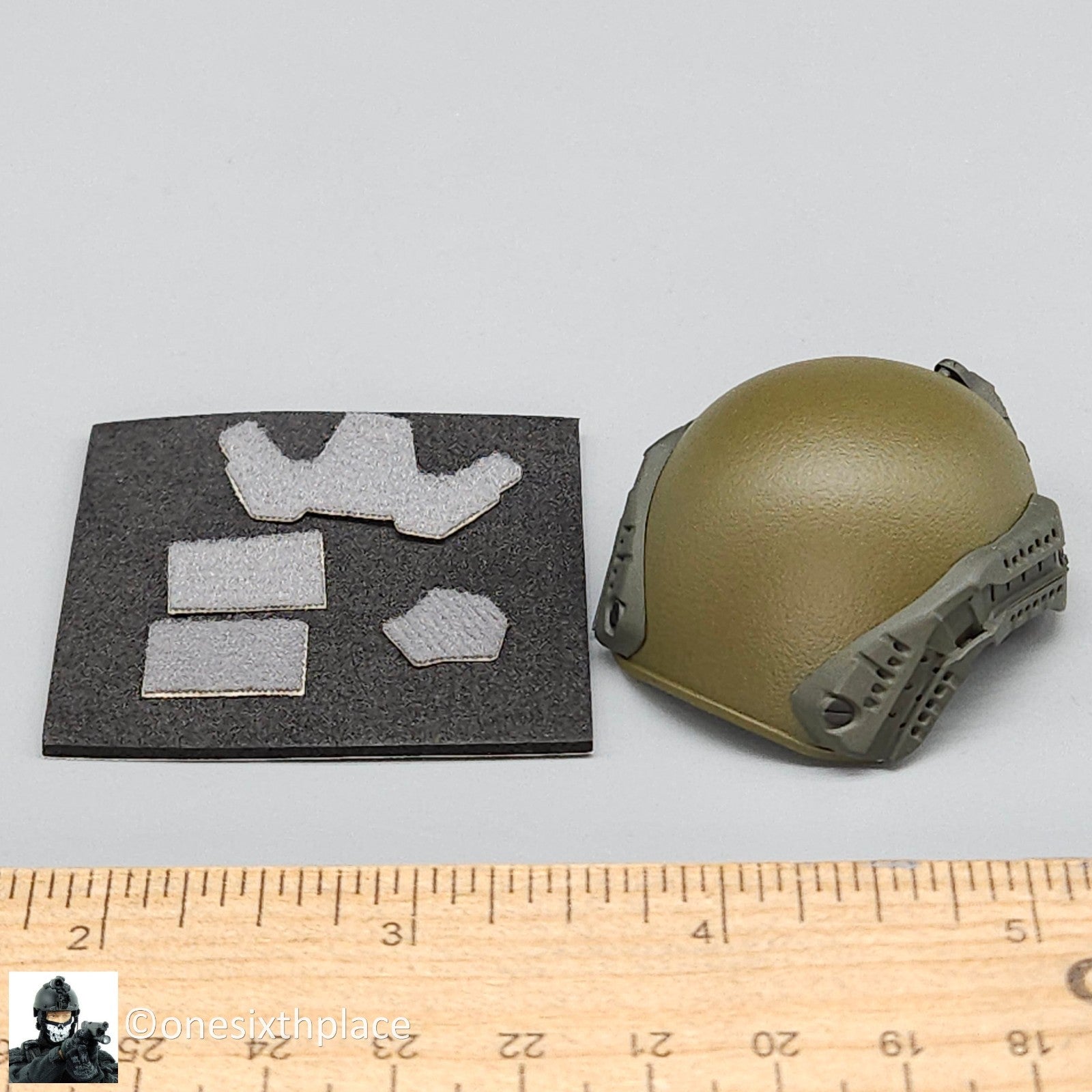 1:6 Easy & Simple PMC Green Helmet for 12" Figures