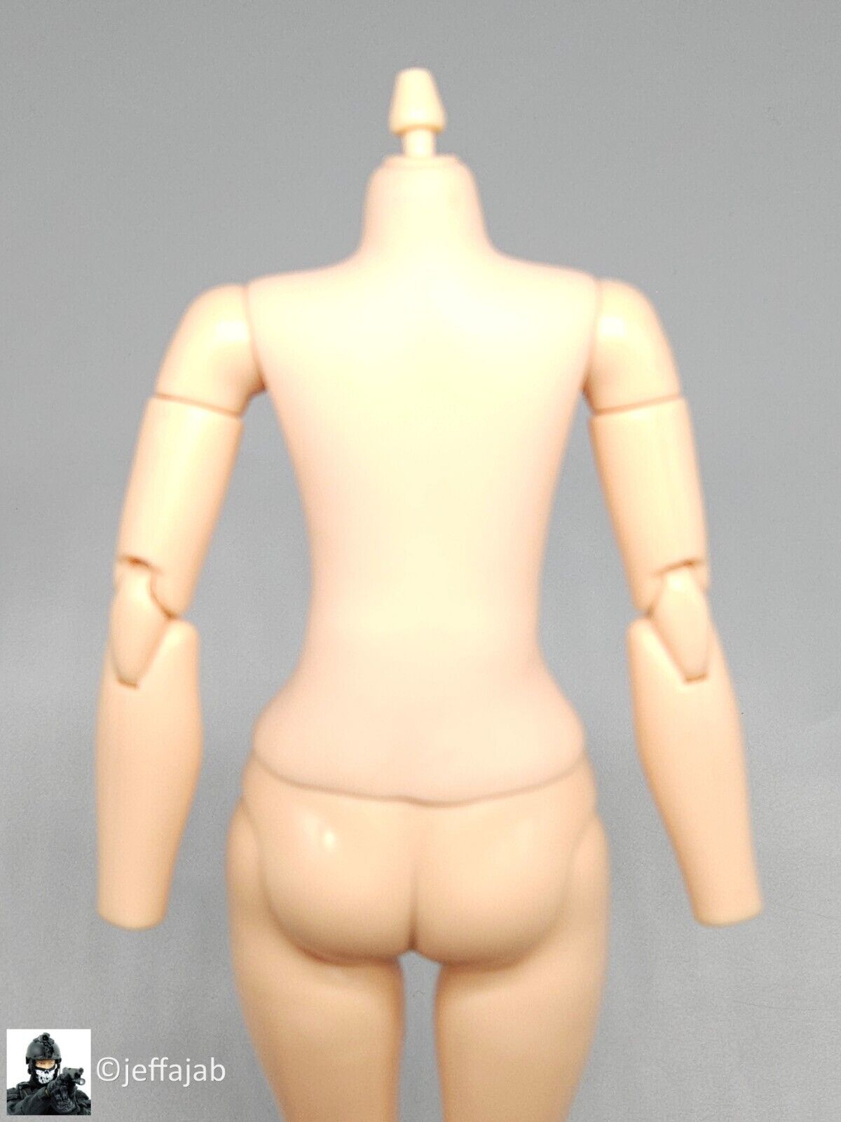 1:6 scale ZC Girl Female "Eve" Body w/ Feet for 12" Figures