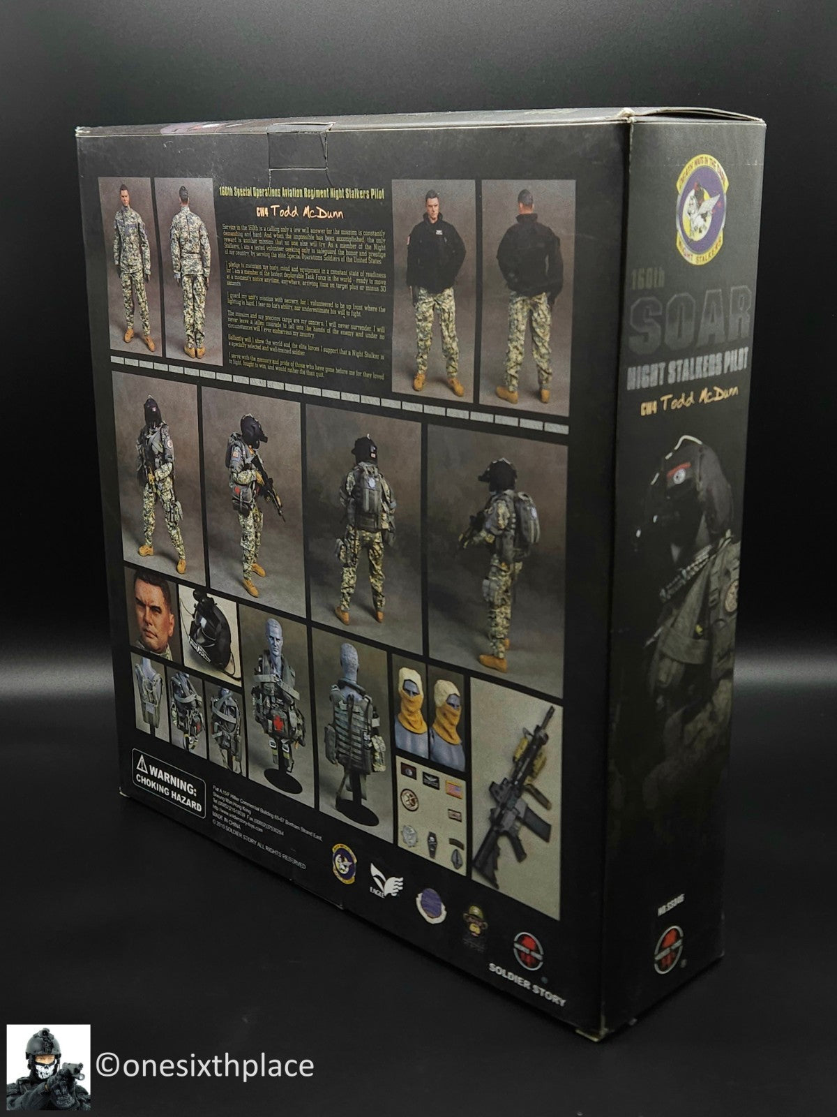 1:6 scale Soldier Story 160th SOAR Nightstalkers Pilot Todd McDunn 12" Figure