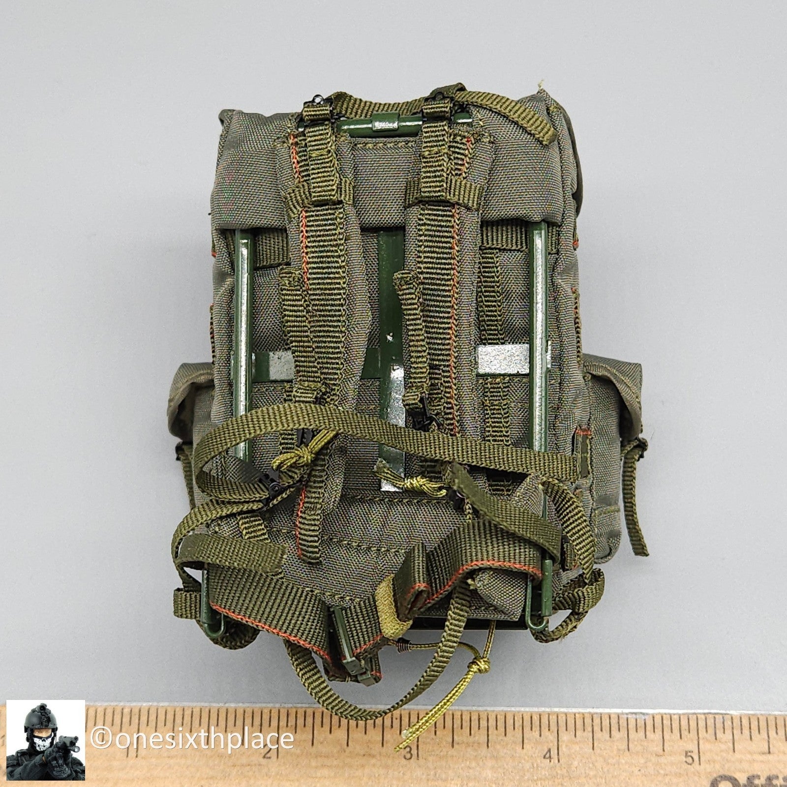 1:6 scale DamToys 75th Ranger Regiment Airborne ALICE Backpack for 12" Figures