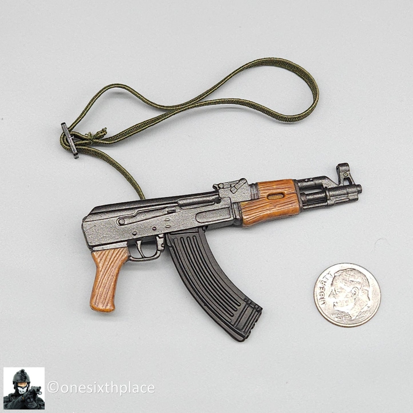 1:6 Ultimate Soldier Armed Terrorist Stockless AK 47 Rifle for 12" Figures