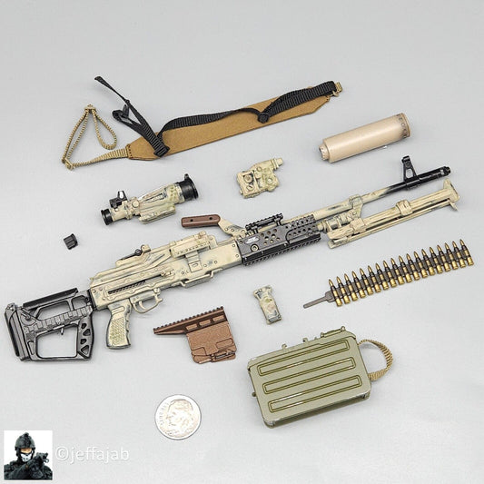 1:6 Easy & Simple Russian Special Operations Forces SSO A PKM Light Machine Gun