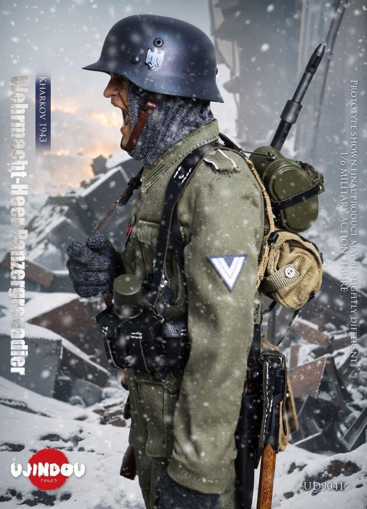 1:6 scale Ujindou WWII German Wehrmacht-Heer Panzergrenadier Kharkov 1943 Figure