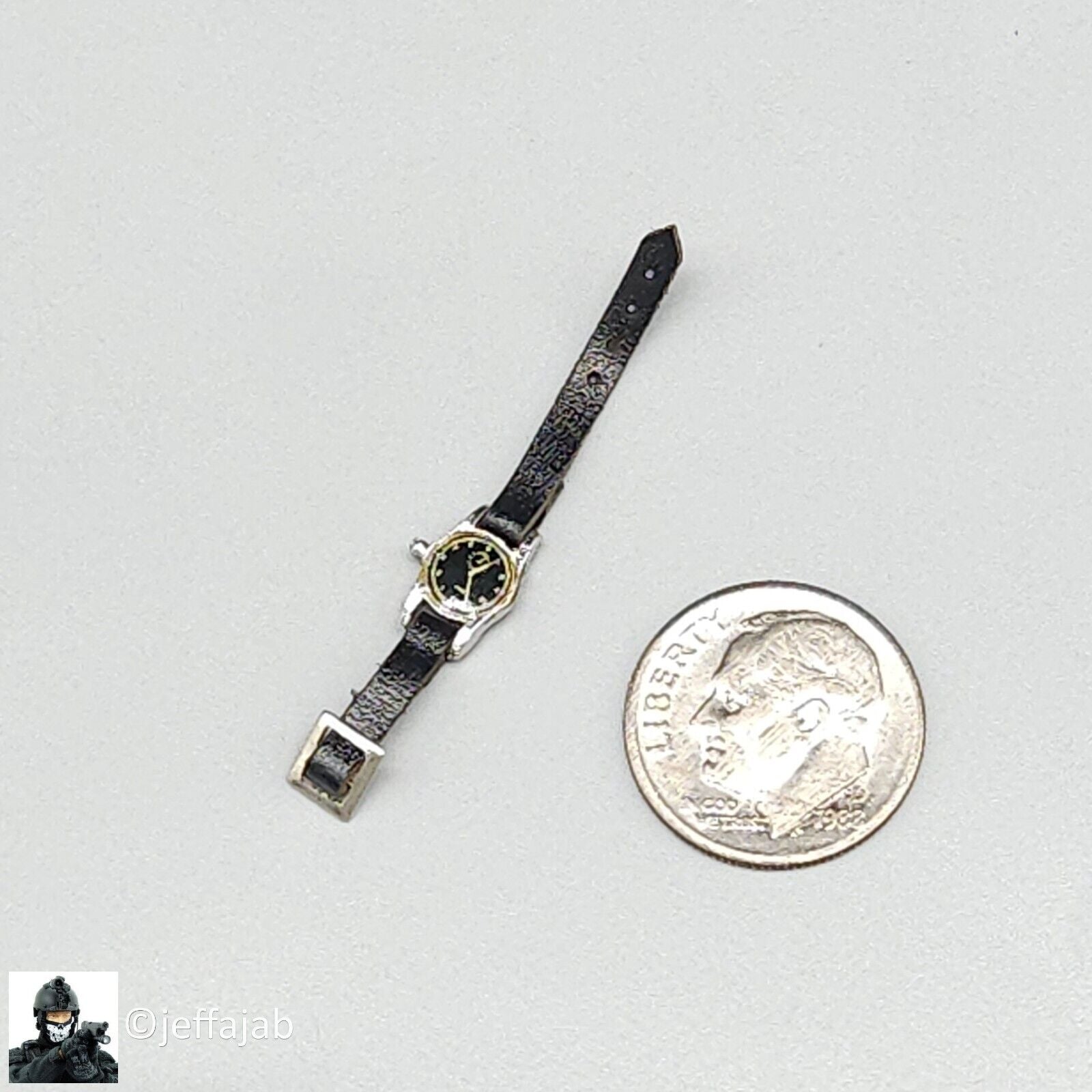 1:6 scale DiD WWII Sergeant Horvath Wrist Watch for 12" Figures