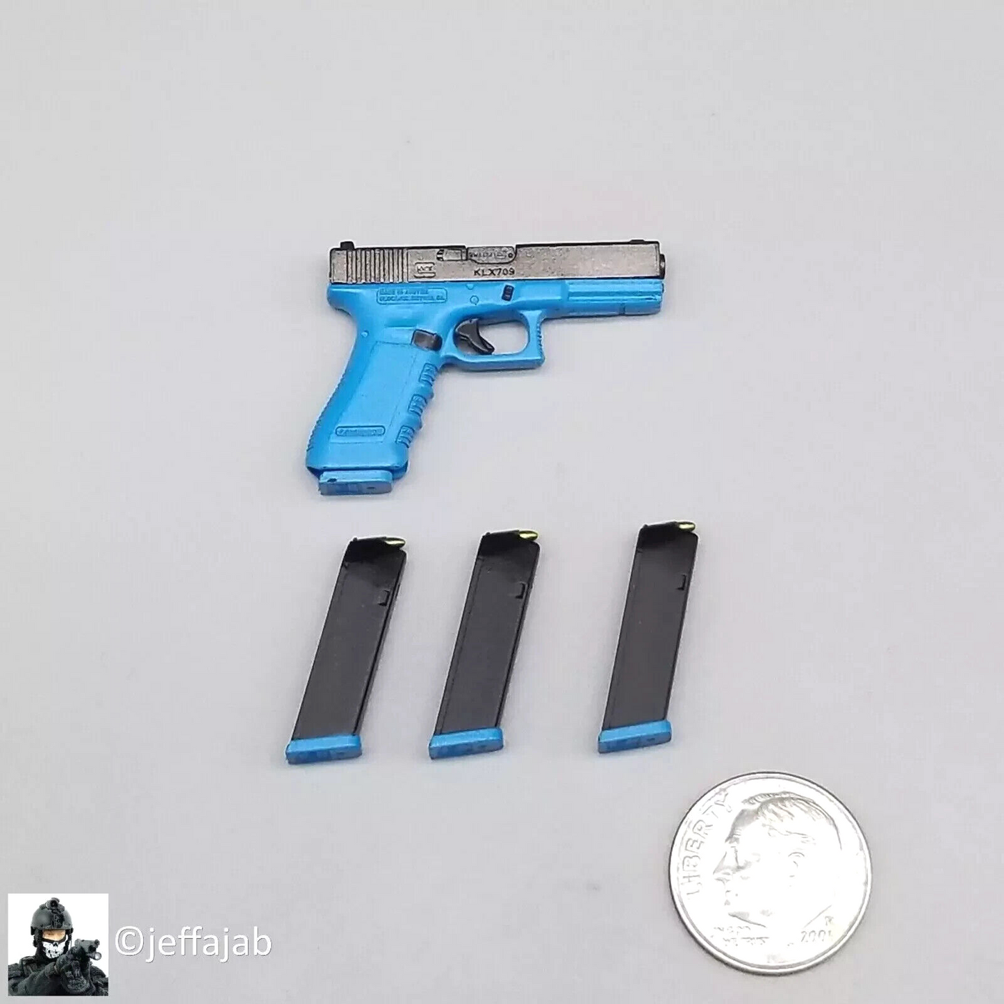 1:6 scale DamToys 31st MEU Force Reconnaissance Platoon Training PIstol