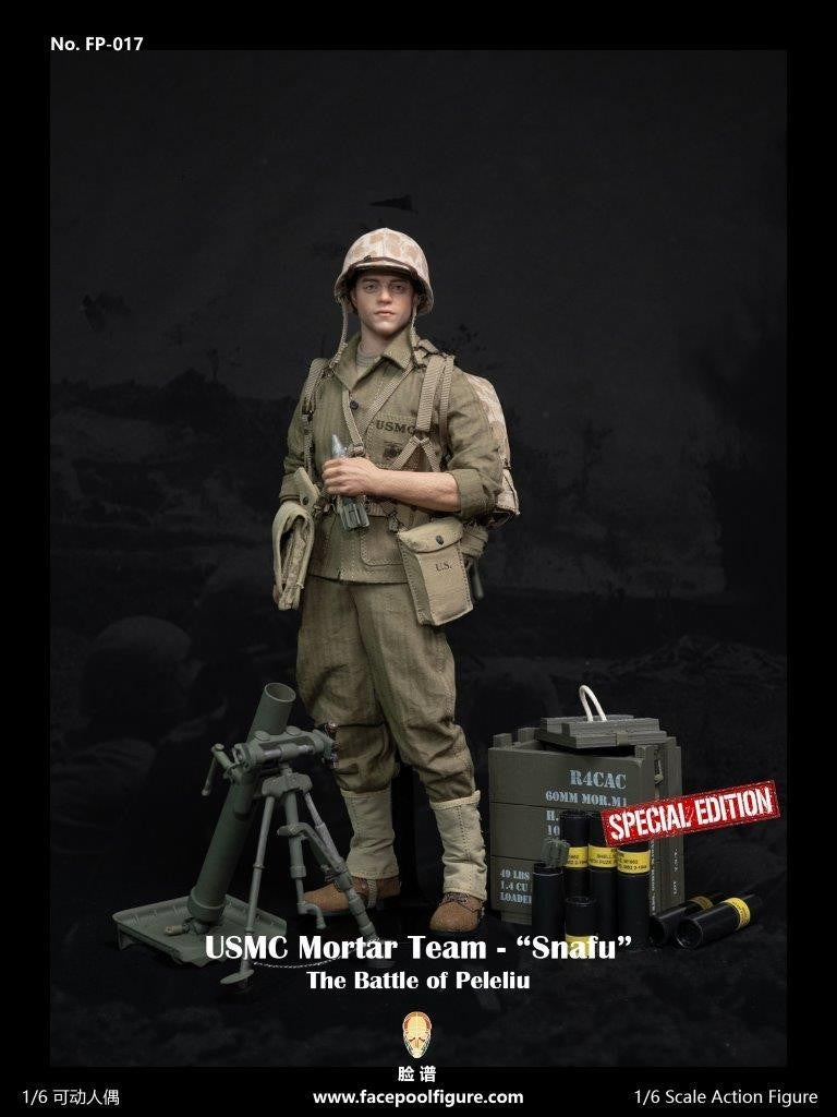 1:6 scale WWII US M2 60mm Mortar Set for 12" Figures FP-AC001