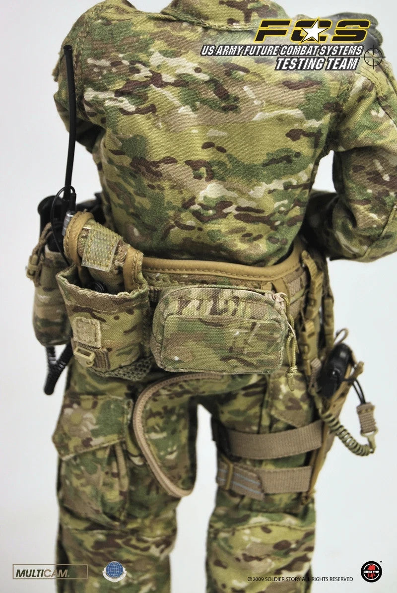 1:6 scale Soldier Story US Army FCS Testing Team Multicam Version 12" Figure