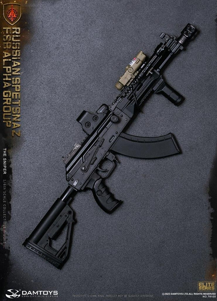 1:6 scale DamToys Russian Spetsnaz FSB ALPHA Group Sniper 12" Figure 78100