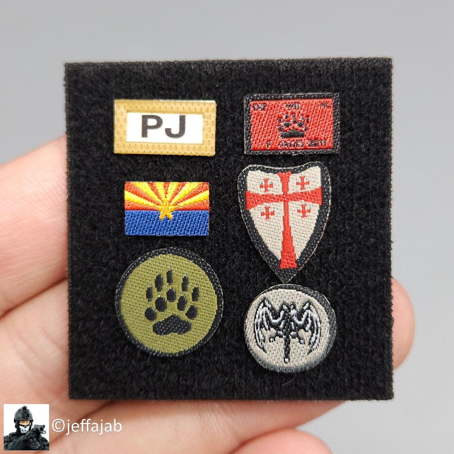 1:6 scale Easy & Simple Pararescue Jumpers Special Patches Set for 12" Figures