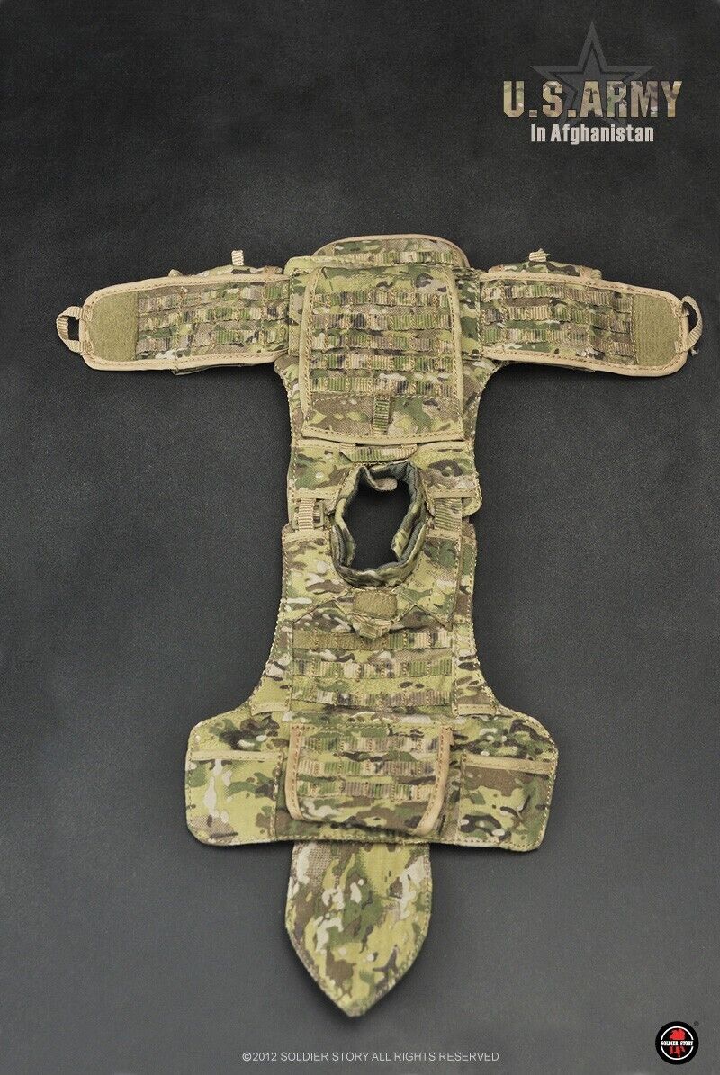 1:6 Soldier Story US Army in Afghanistan Multicam IOTV Vest #2 for 12" Figures