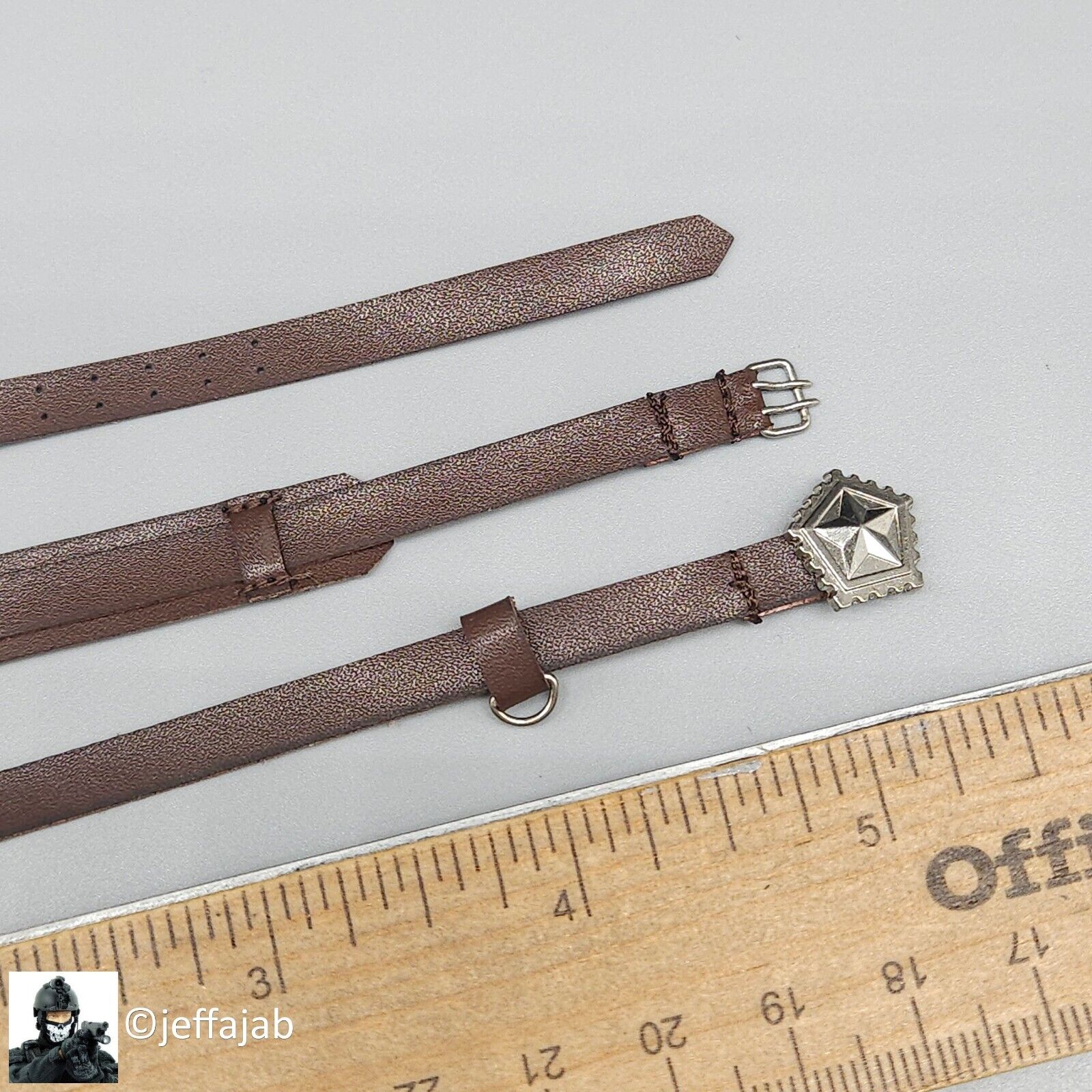 1:6 Flagset Soviet Red Alert Mobilize Troops Brown Belt w/ Shoulder Strap