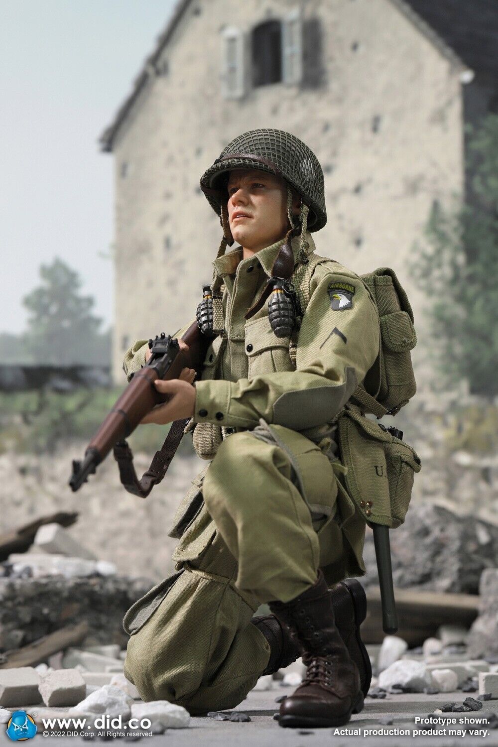 1:6 Scale DiD WWII US 101st Airborne Division Ryan 2.0 Standard Edition A80161