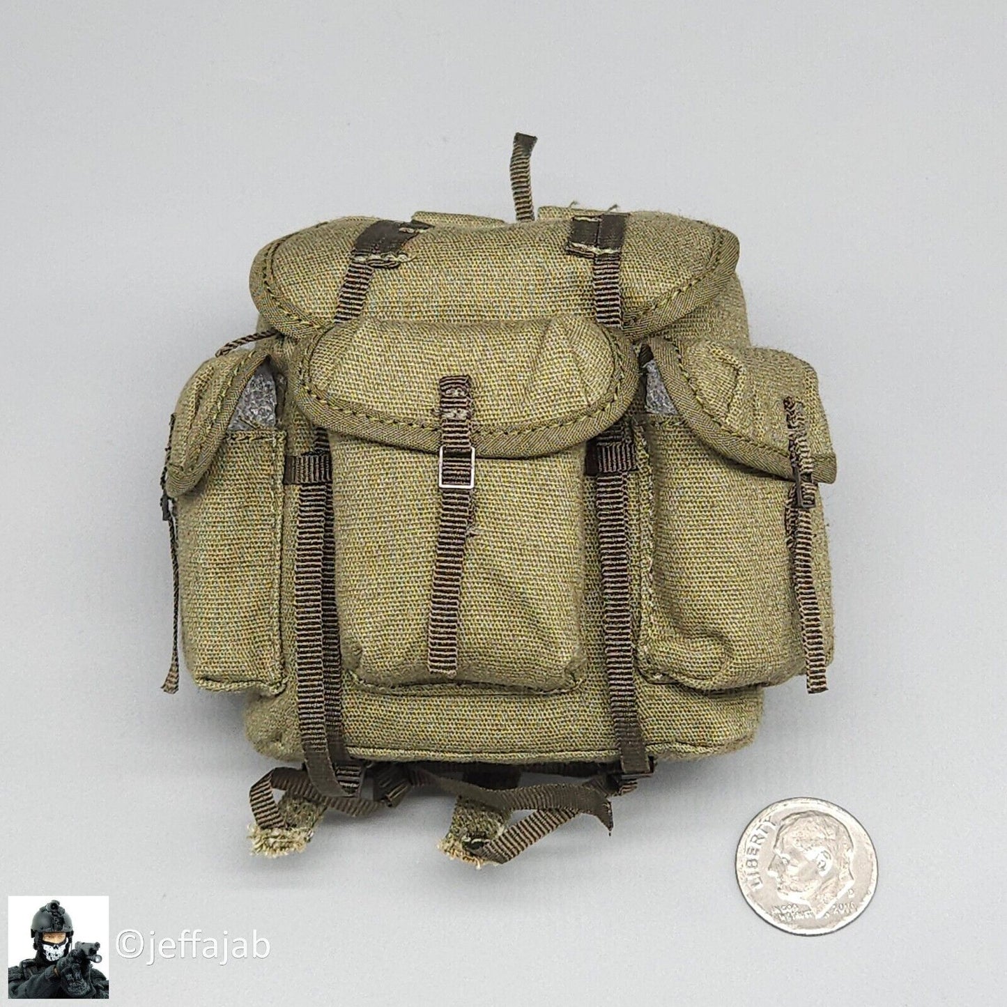 1:6 scale Ujindou Vietnam MACV-SOG Cross-Border Operation CISO Rucksack Backpack