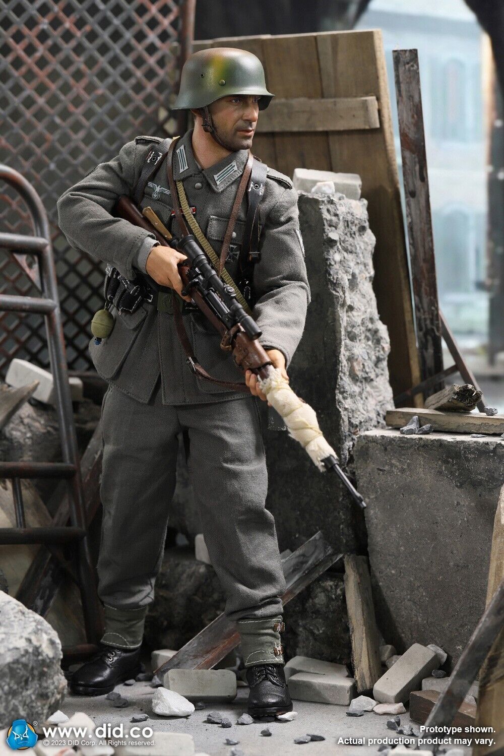 1:6 Scale DiD WWII German Wehrmacht Heer Sniper Wolfgang 12" Figure D80163
