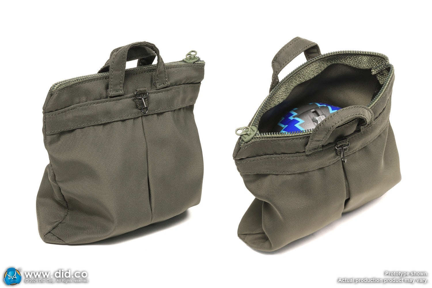 1:6 DID US Navy Fighter F-14 Pilot Tom & Nick Flight Bag for 12" Figures