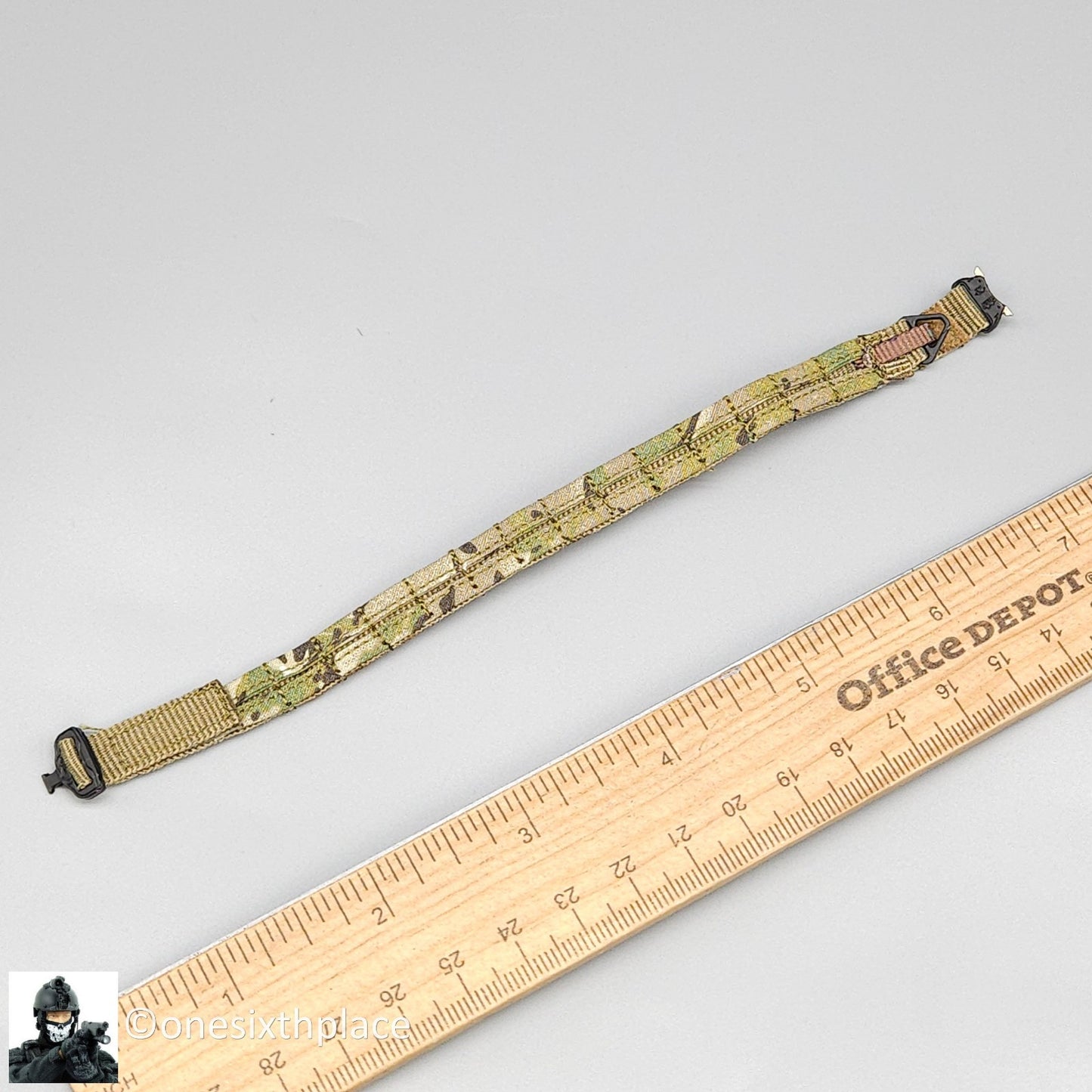 1:6 scale Easy & Simple Coalition Forces Multicam MOLLE Belt 12" Figures 26065RA