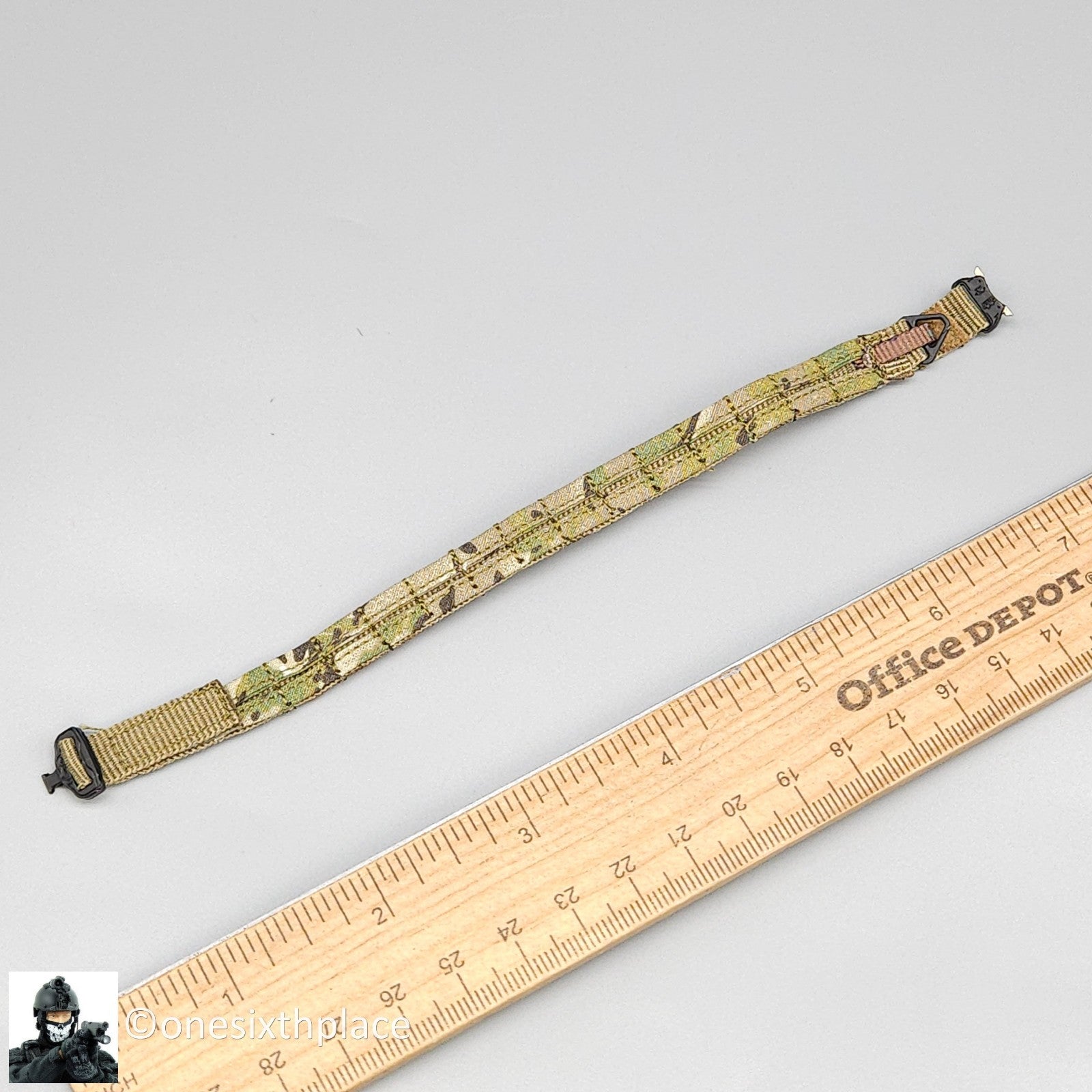 1:6 scale Easy & Simple Coalition Forces Multicam MOLLE Belt 12" Figures 26065RA