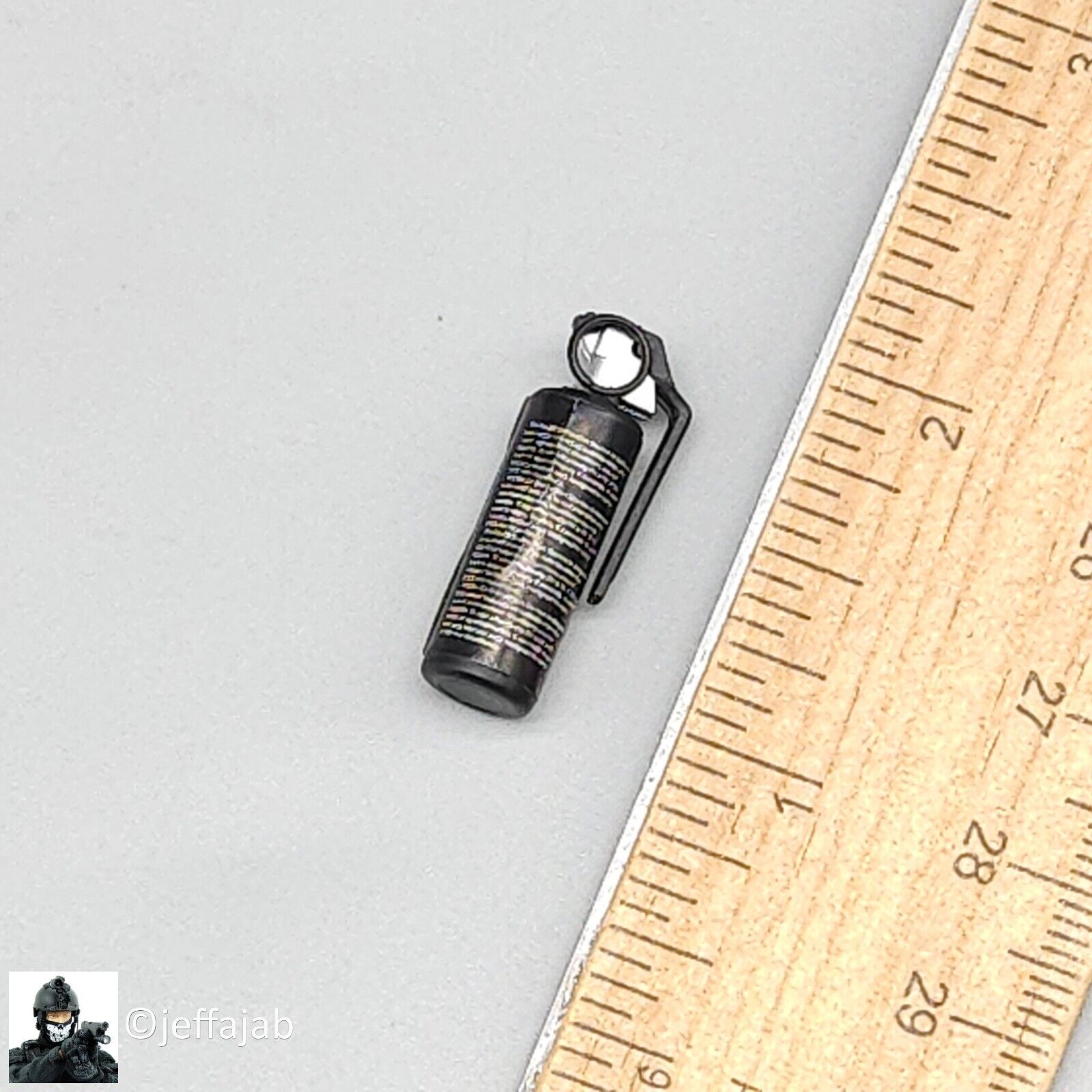 1:6 scale BBI Terminate Lucifer No 25 Flashbang Grenade for 12" Figures SWAT