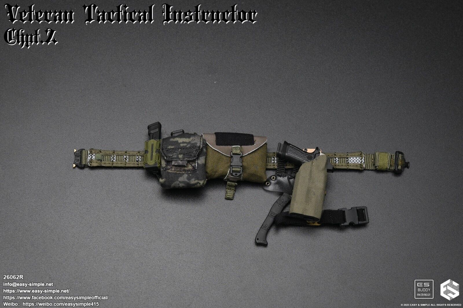 1:6 Easy & Simple Veteran Tactical Instructor Chapter II MK13 Flash Grenade (x1)