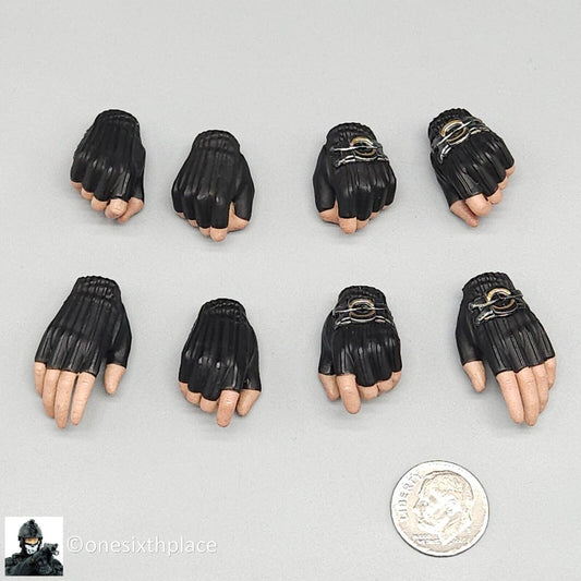 1:6 scale Hot Toys Avengers Endgame Black Widow Female Gloved Hands 12" Figures