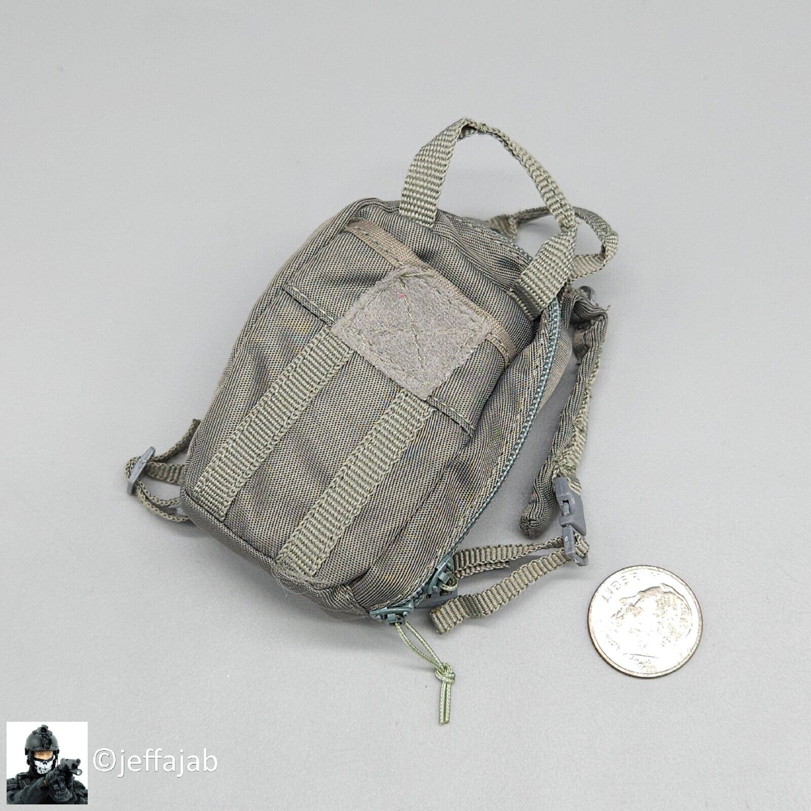 1:6 Soldier Story 160th SOAR Helicopter Pilot Hydration Backpack for 12" Figures