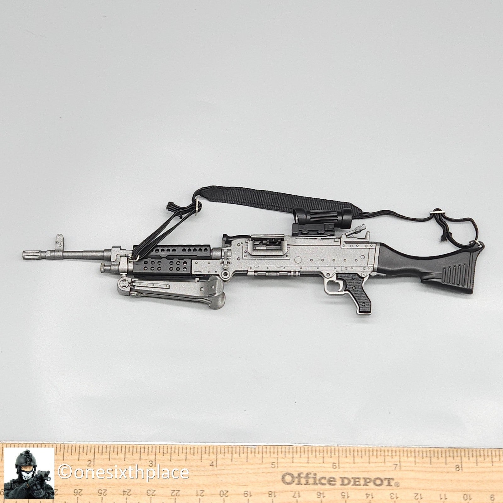 1:6 Dragon Army Ranger Tim M240B Heavy Machine Gun for 12" Figures