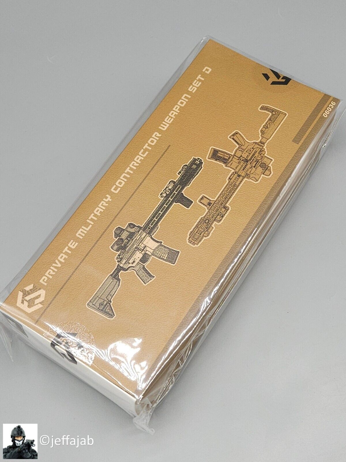 1:6 Easy & Simple Private Military Contractor Weapon Set D Ver. F for 12" Figure