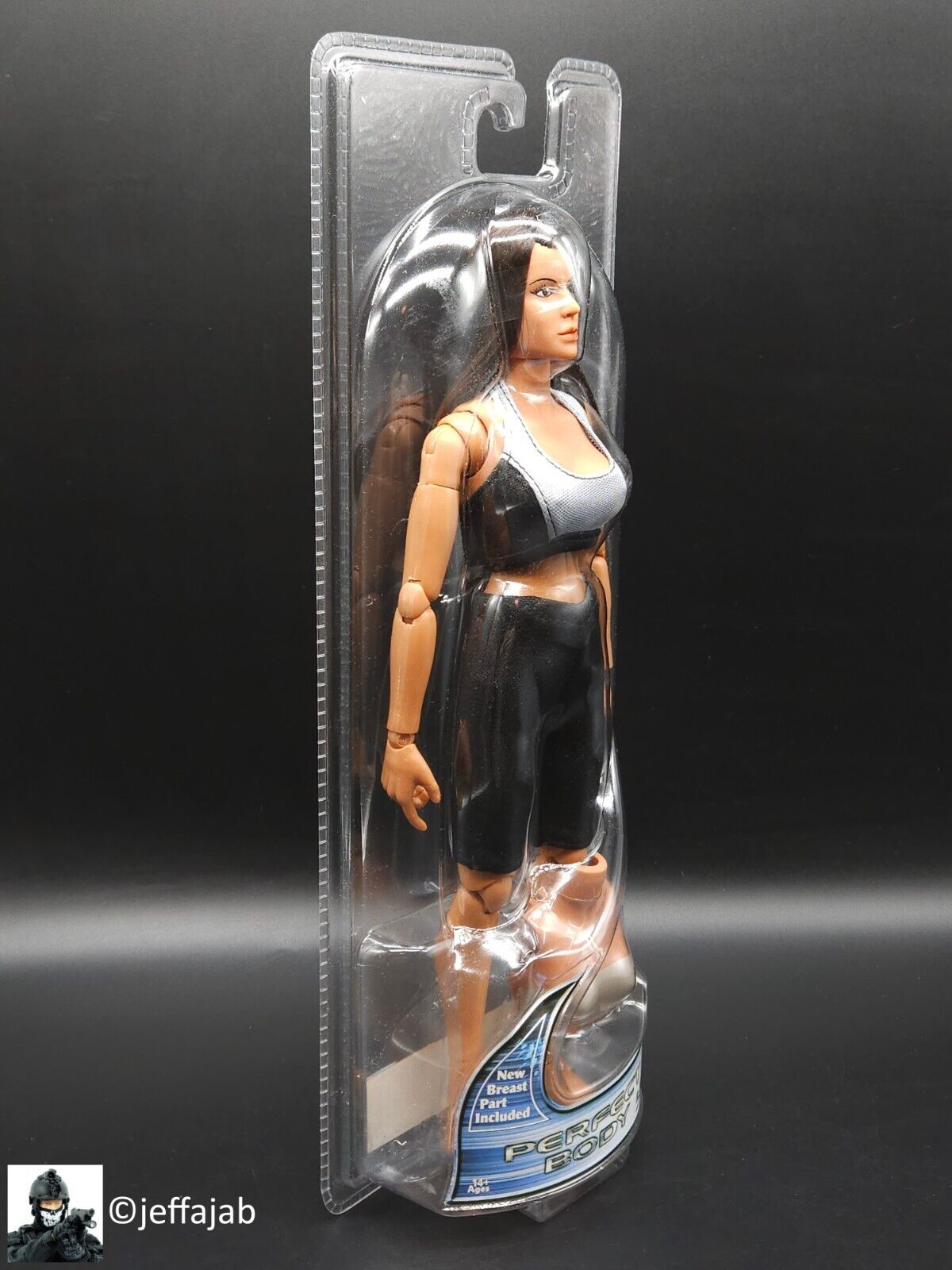 1:6 scale BBI Female Perfect Body w/ Hispanic Brunette Hair 12" Action Figure