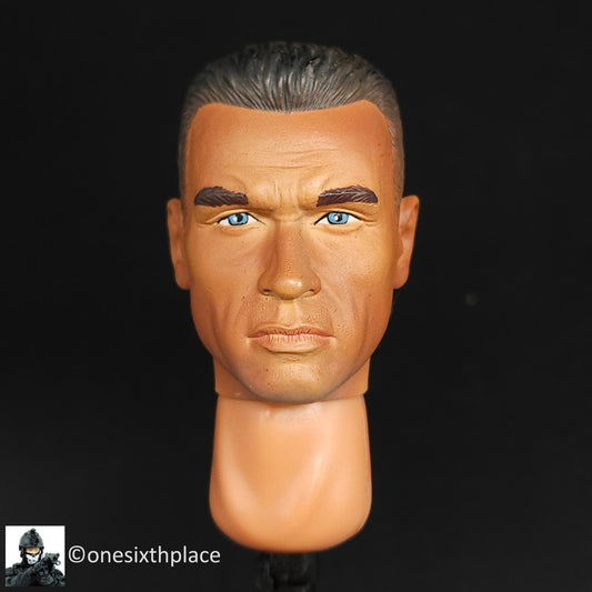 1:6 BBI Elite Force Bodybuilder Arnold Male Head Sculpt USED READ for 12" Figure