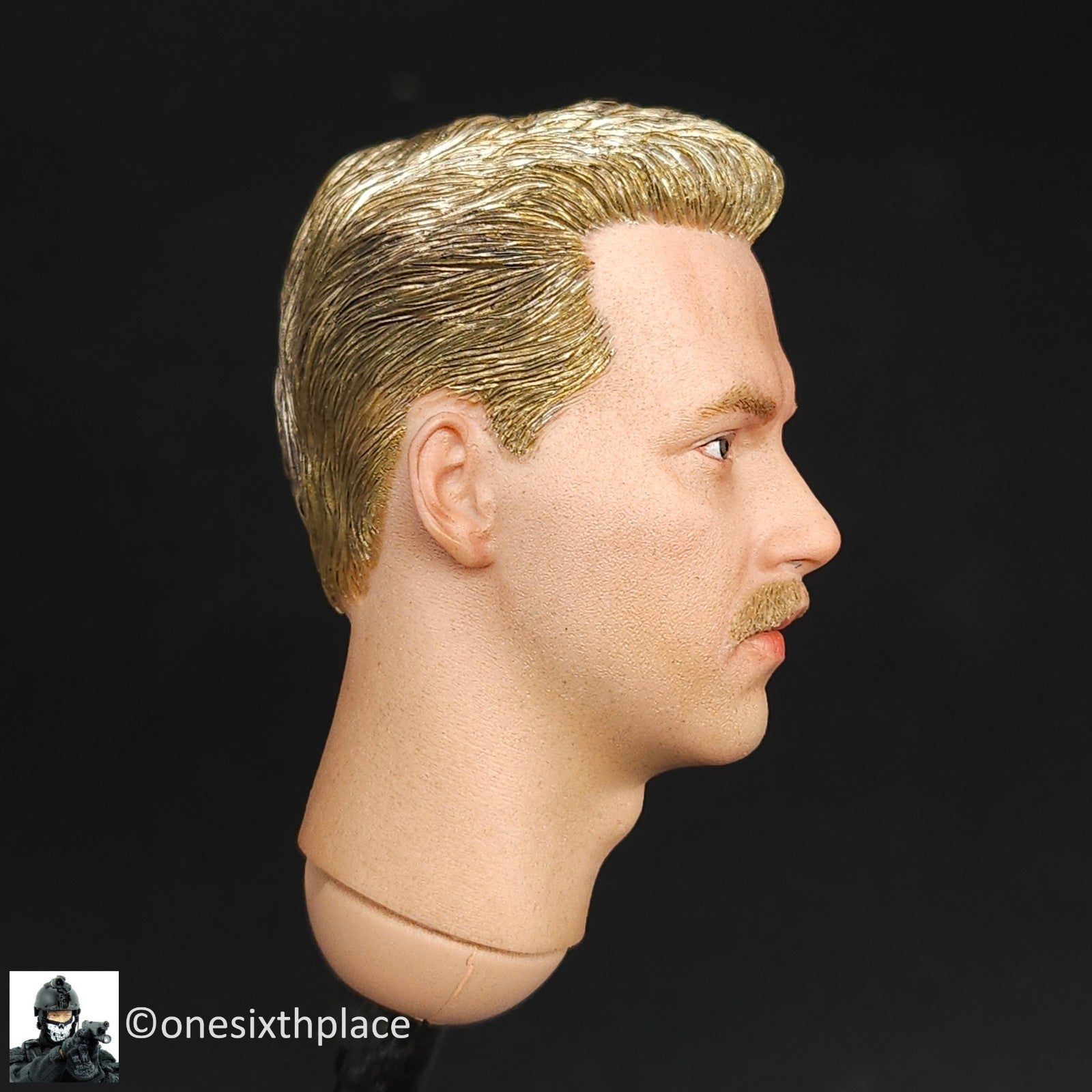 1:6 DID US Navy F-14 Pilot Tom & Nick "Goose" Head Sculpt for 12" Figures