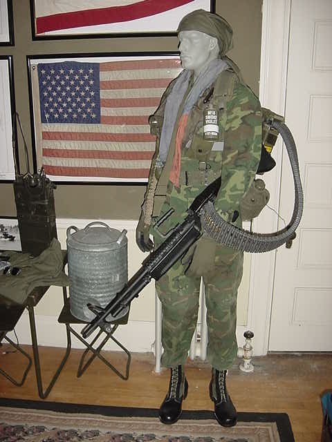 1:6 Ultimate Soldier Vietnam SEAL M60 w/ China Lake Backpack for 12" Figures