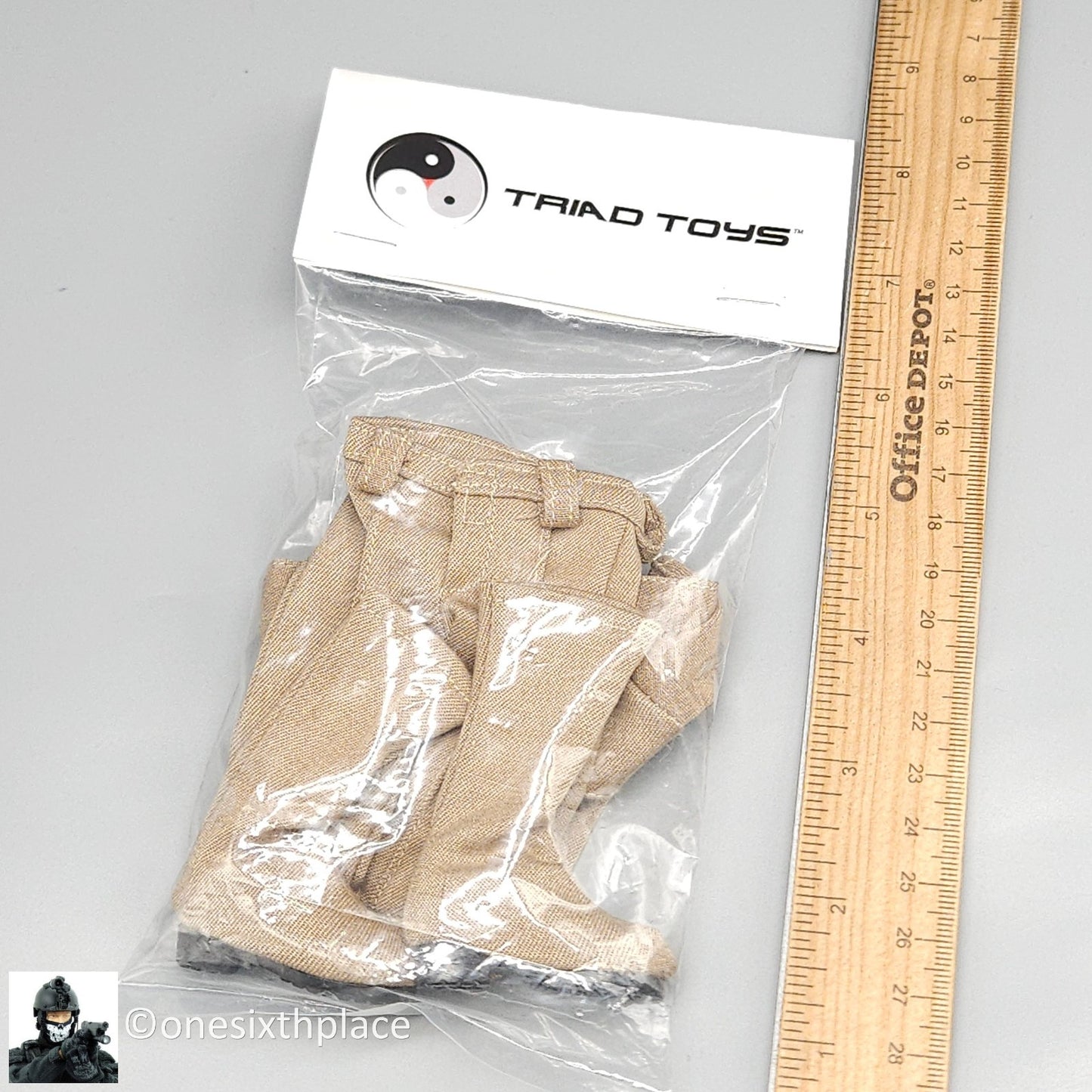 1:6 Triad Toys Female Under Covert Sand Outfit Boots Set for 12" Figures