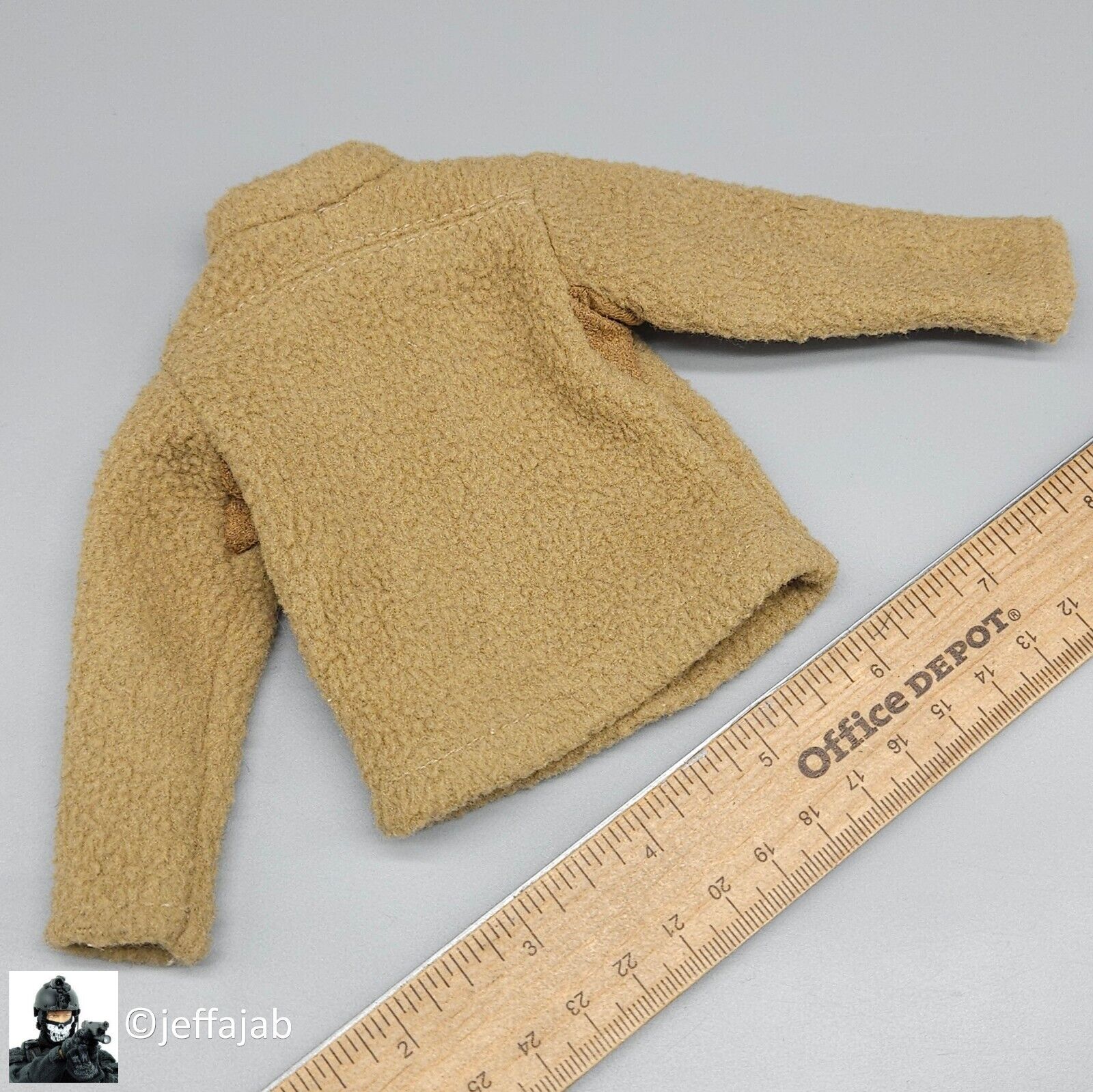 1:6 BBI SEAL Team 3 Desert Ops HAHO Brad McCabe Fleece Pullover for 12" Figures