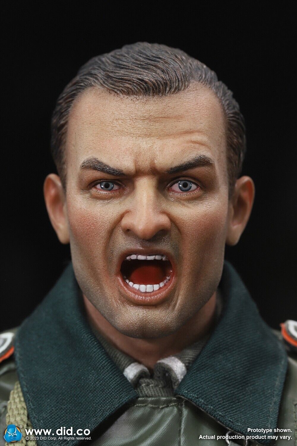1:6 Scale DID WWII German Military Policeman Richard Male Head Sculpt