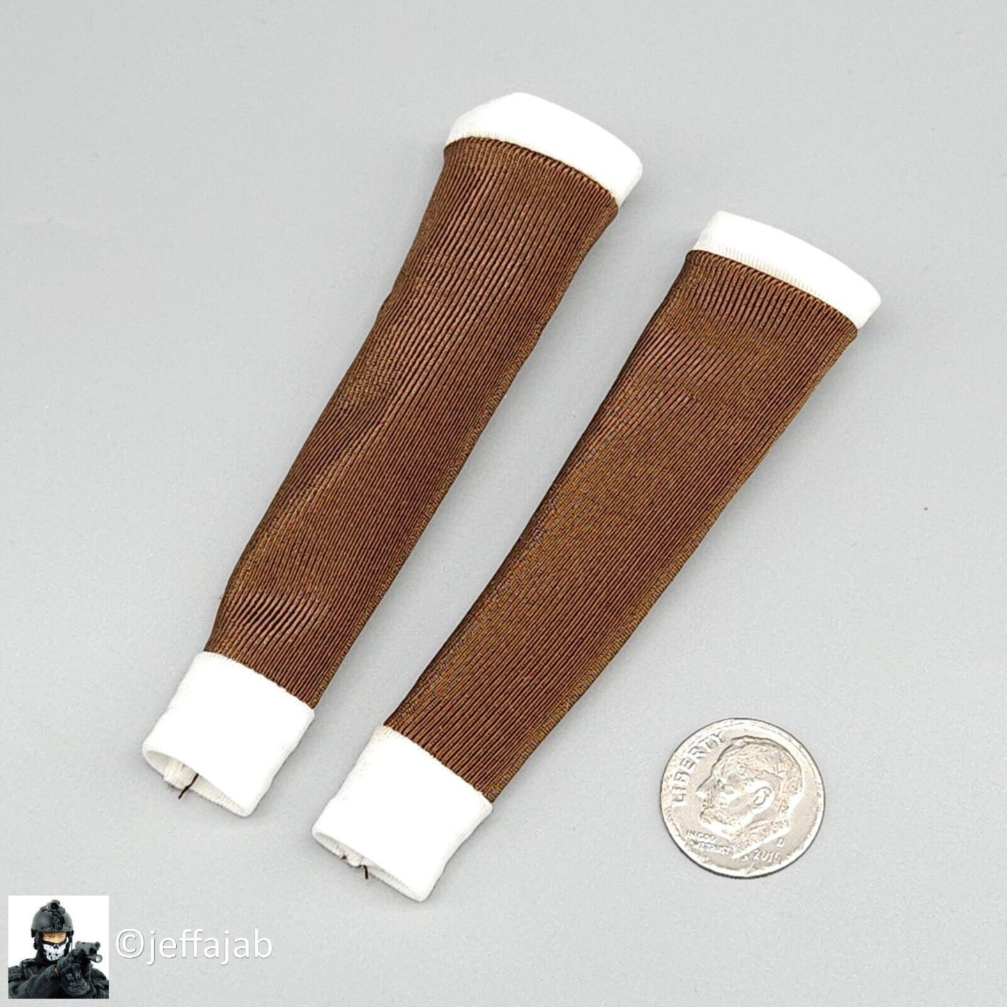 1:6 scale Create Models Sniper Girl Lan Female Brown Stockings for 12" Figures