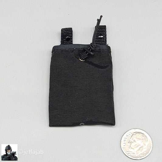 1:6 scale ACE Navy SEAL CQB Black Dump Pouch for 12" Figures