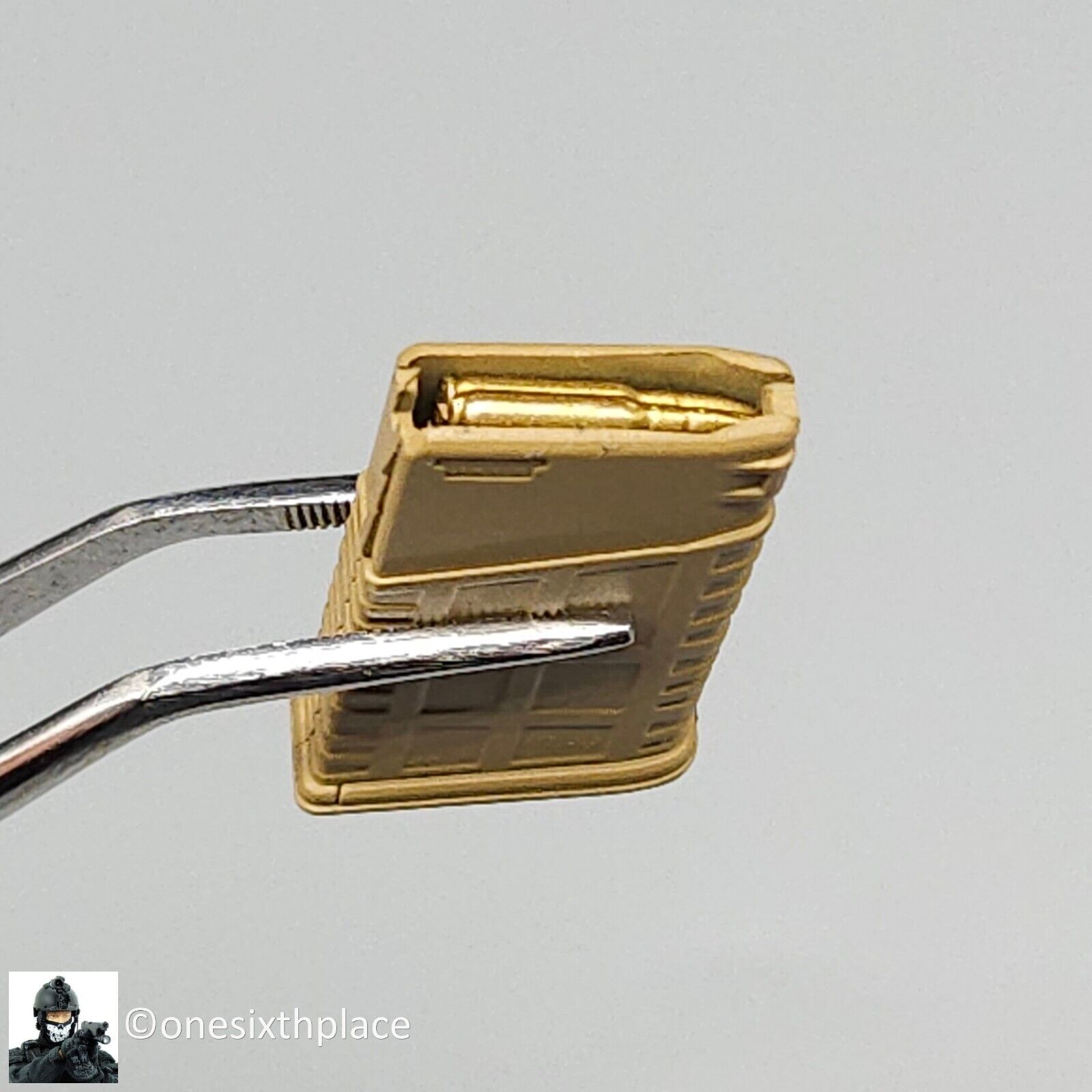 1:6 Easy & Simple PMC Weapon Set C FDE Tan 7.62 Ammo Mag (x1) for 12" Figures