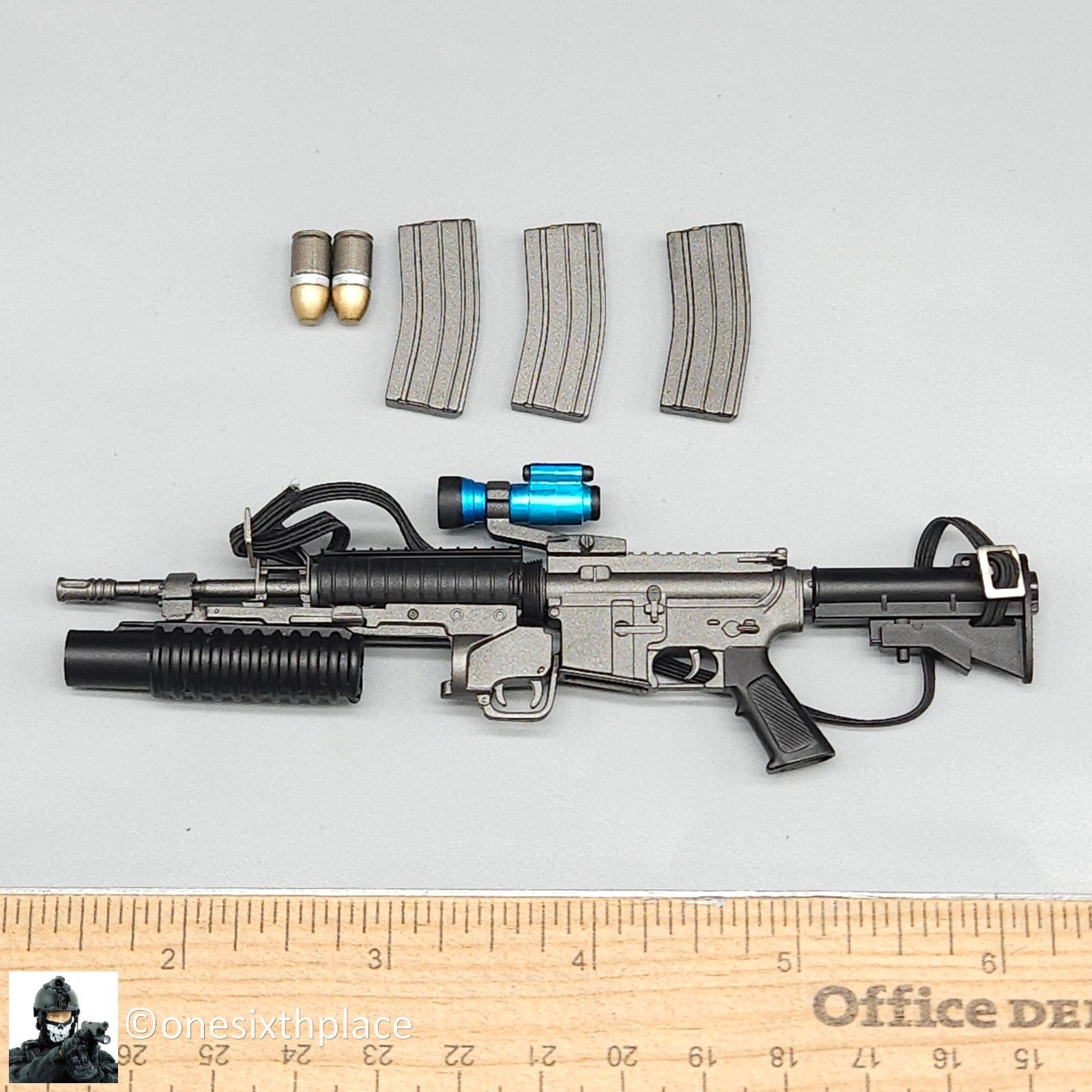 1:6 scale Dragon NBC Flip M4 Rifle Set for 12" Figures