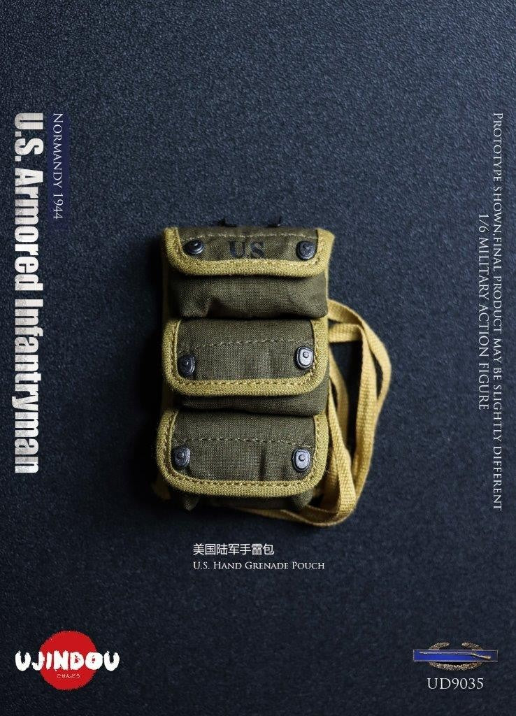 1:6 scale Ujindou WWII US Armored Infantryman Normandy 1944 12" Figure UD9035