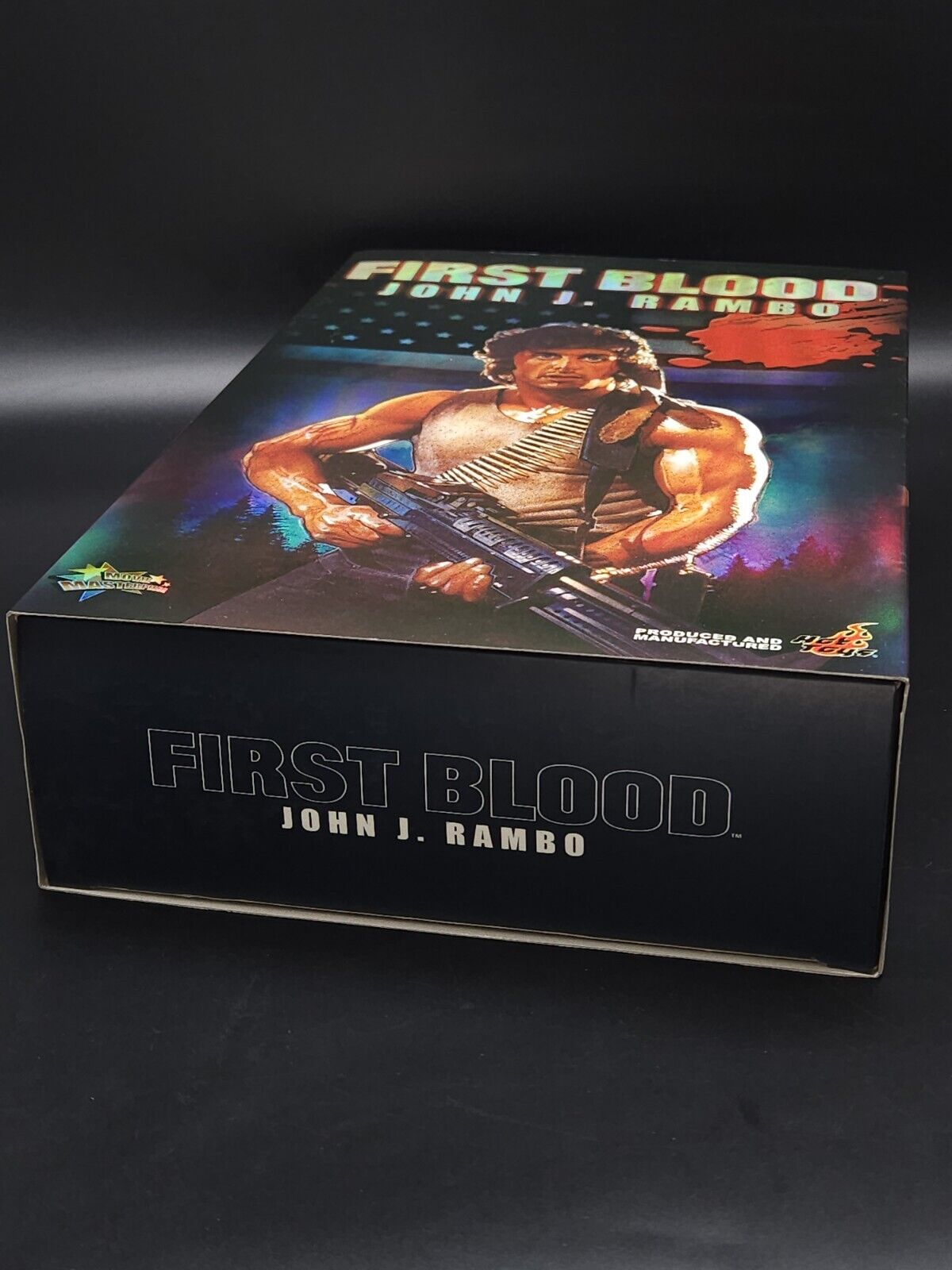 1:6 scale Hot Toys First Blood John J. Rambo Boxed 12" Action Figure MMS21