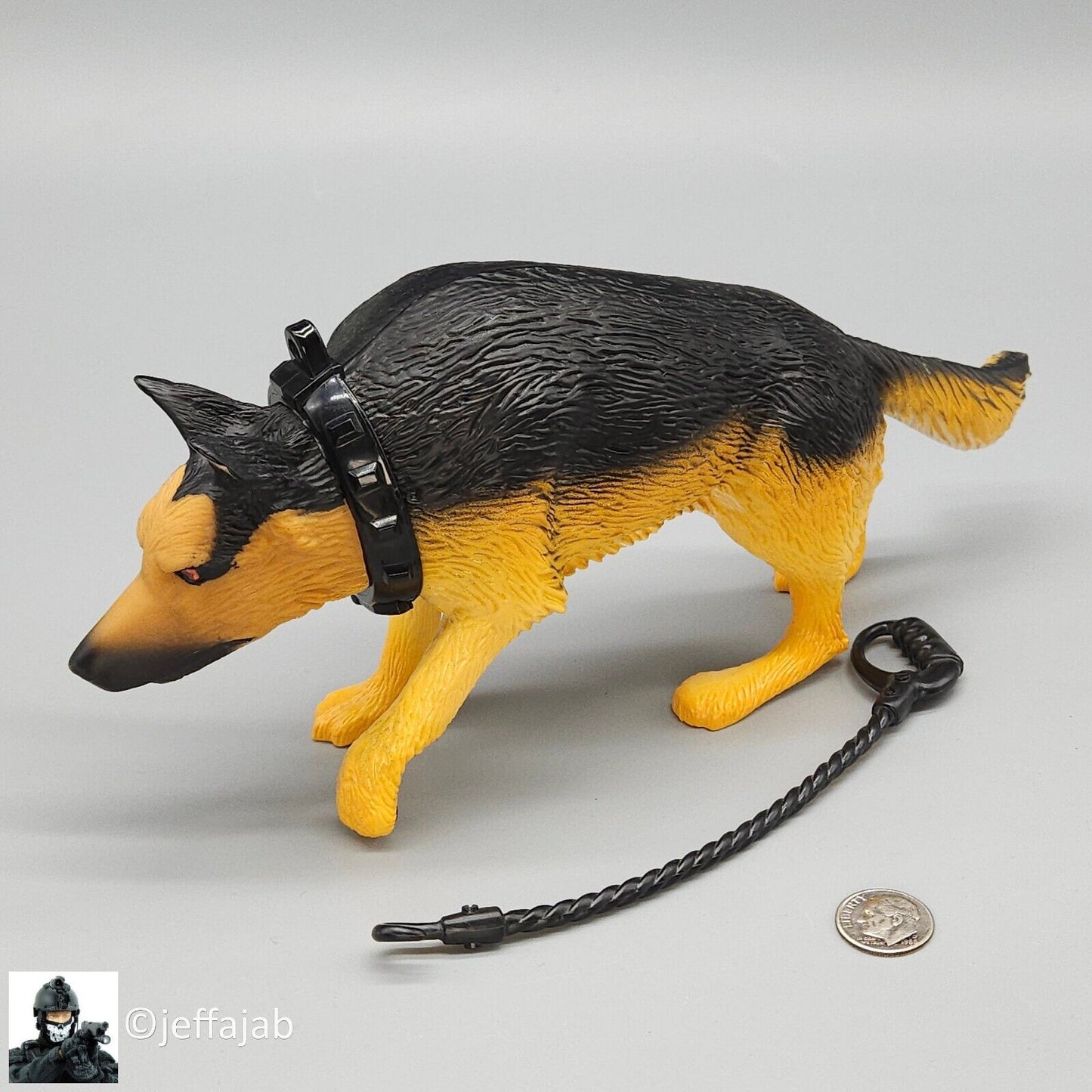 1:6 Hasbro Action Man Mission K9 German Shepherd Dog for 12" Figure K-9