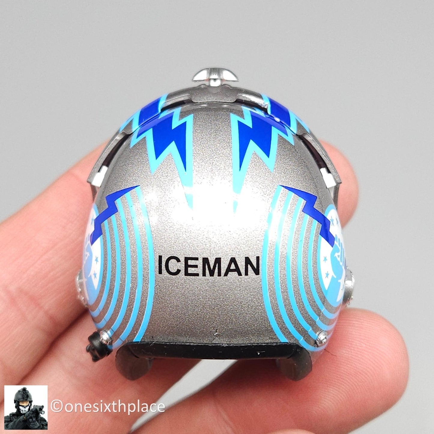 1:6 DID US Navy F-14 Pilot Tom & Nick "Iceman" Flight Helmet for 12" Figures